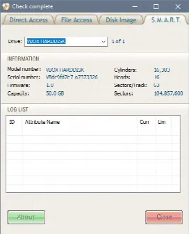 Скриншот №4 к программе Disk Checker