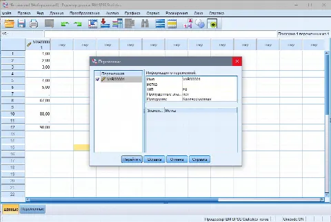 Скриншот №3 к программе IBM SPSS Statistics