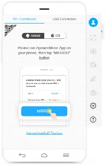 Скриншот №1 к программе ApowerMirror