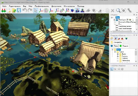Скриншот №1 к программе NeoAxis 3D Engine