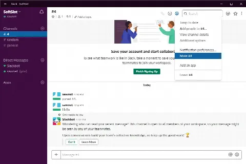 Скриншот №4 к программе Slack
