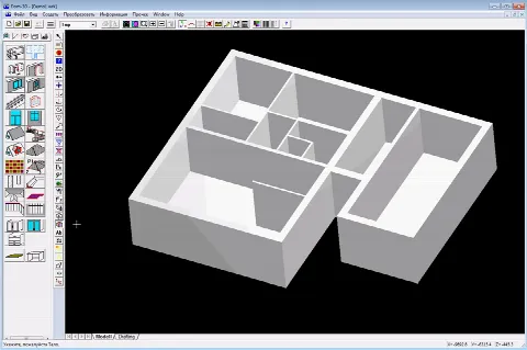 Скриншот №1 к программе Дом-3D