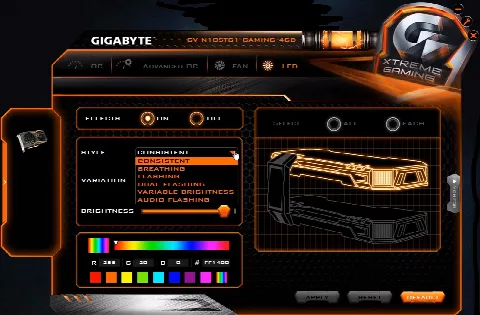 Скриншот №4 к программе GIGABYTE Extreme Gaming Engine