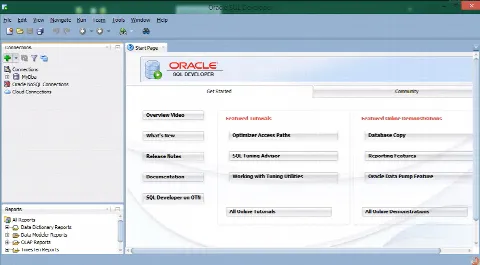 Скриншот №2 к программе Oracle SQL Developer
