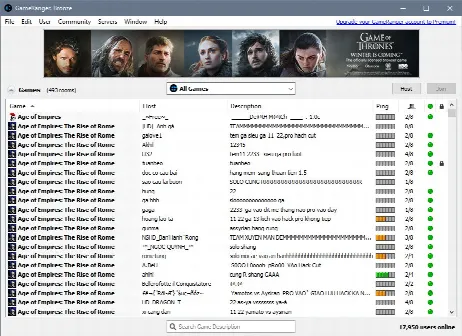 Скриншот №1 к программе GameRanger