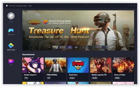 Скриншот №1 к программе Tencent Gaming Buddy