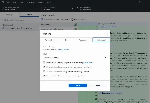 Скриншот №4 к программе GitHub Desktop
