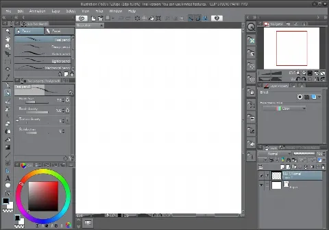 Скриншот №2 к программе Clip Studio Paint Pro
