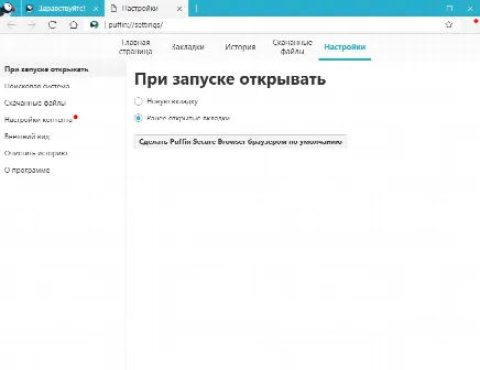 Скриншот №2 к программе Puffin Browser
