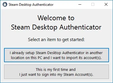 Скриншот №1 к программе Steam Desktop Authenticator