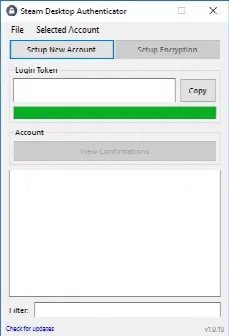 Скриншот №2 к программе Steam Desktop Authenticator