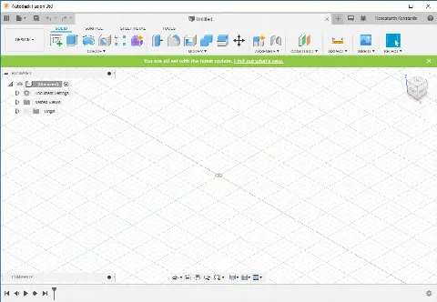 Скриншот №1 к программе Autodesk Fusion 360