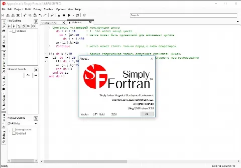 Скриншот №3 к программе Fortran