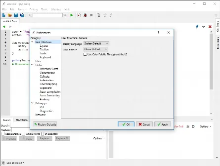 Скриншот №2 к программе Wing IDE 101