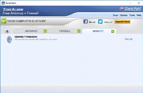 Скриншот №4 к программе ZoneAlarm Free Antivirus + Firewall