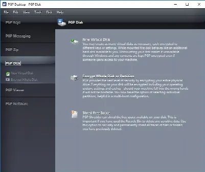 Скриншот №4 к программе PGP Desktop