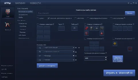Скриншот №1 к программе ICCup Launcher