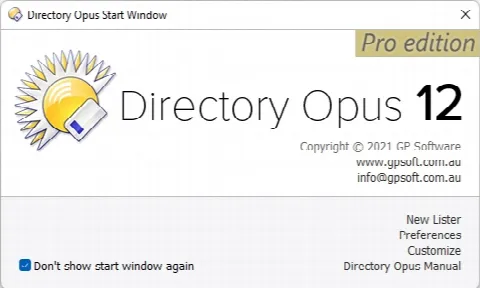 Скриншот №1 к программе Directory Opus