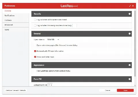 Скриншот №1 к программе LastPass для Яндекс.Браузера