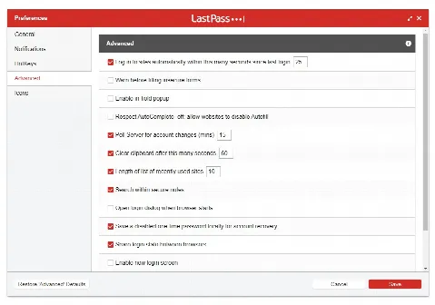 Скриншот №4 к программе LastPass для Яндекс.Браузера