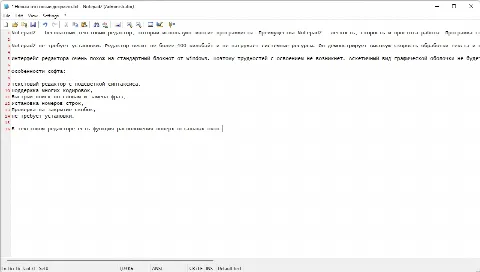Скриншот №1 к программе Notepad2