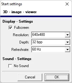 Скриншот №1 к программе 3D Image Gallery
