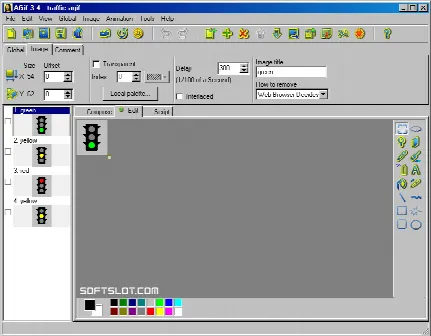 Скриншот №1 к программе Active GIF Creator