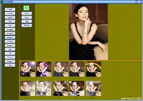 Скриншот №1 к программе DreamLight Photo Editor