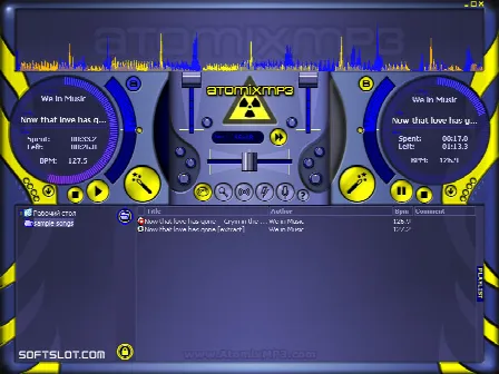 Скриншот №1 к программе AtomixMP3