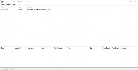 Скриншот №1 к программе FileZilla Server