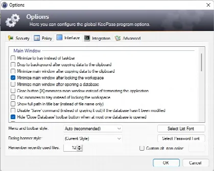Скриншот №3 к программе KeePass Password Safe