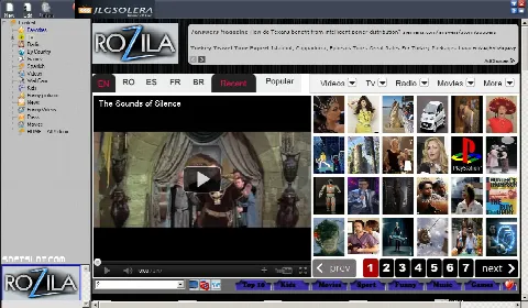 Скриншот №1 к программе OnLine TV Live
