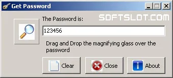 Скриншот №1 к программе Get Password