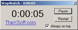 Скриншот №1 к программе Stop Watch