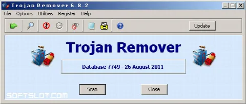 Скриншот №1 к программе Trojan Remover