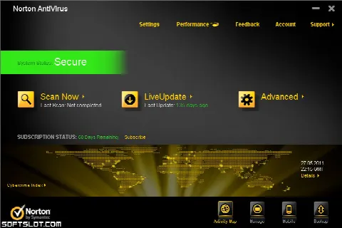 Скриншот №1 к программе Norton 360