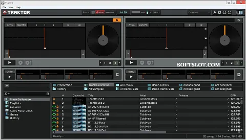 Скриншот №1 к программе Traktor