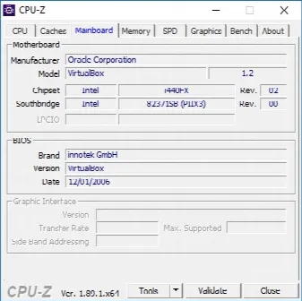 Скриншот №3 к программе CPU-Z