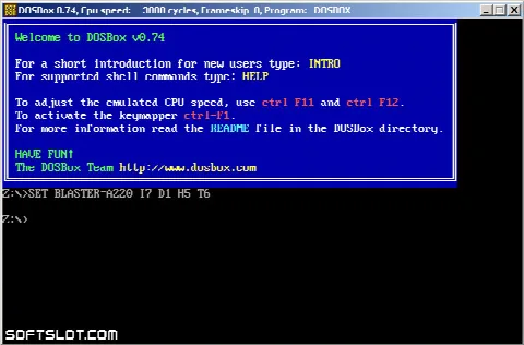 Скриншот №1 к программе DOSBox