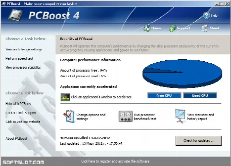 Скриншот №1 к программе PCBoost