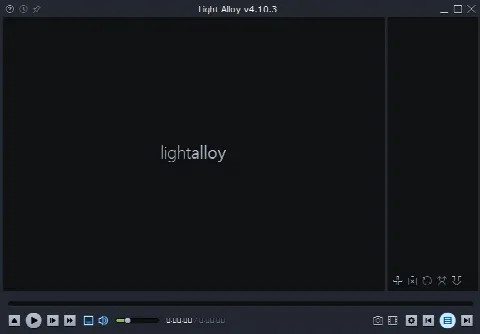 Скриншот №1 к программе Light Alloy