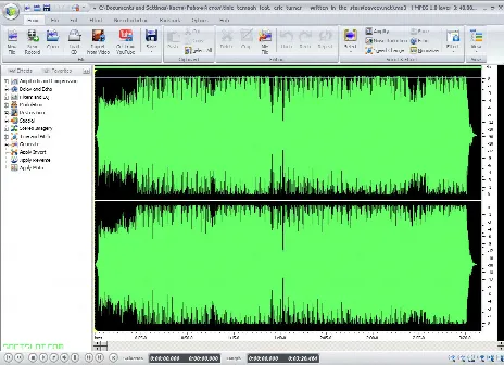 Скриншот №1 к программе Power Sound Editor Free
