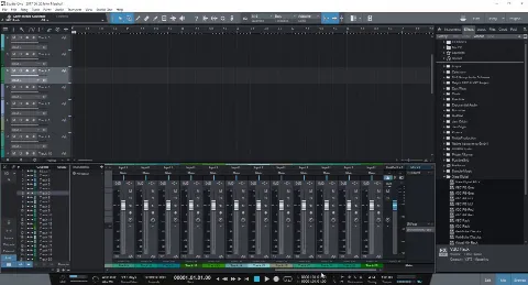 Скриншот №1 к программе Cubase