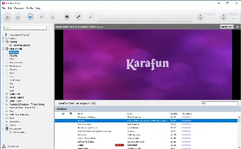 Скриншот №1 к программе KaraFun