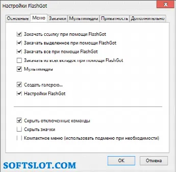 Скриншот №2 к программе FlashGot
