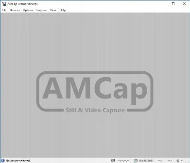 Скриншот №1 к программе AMCap