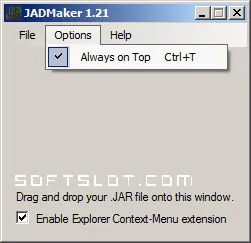 Скриншот №1 к программе JADMaker