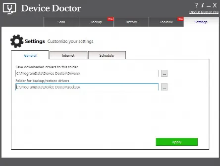 Скриншот №4 к программе Device Doctor