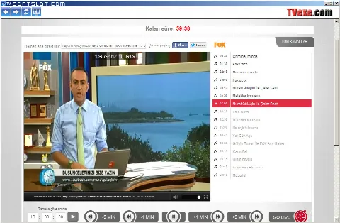 Скриншот №2 к программе TVexe TV HD