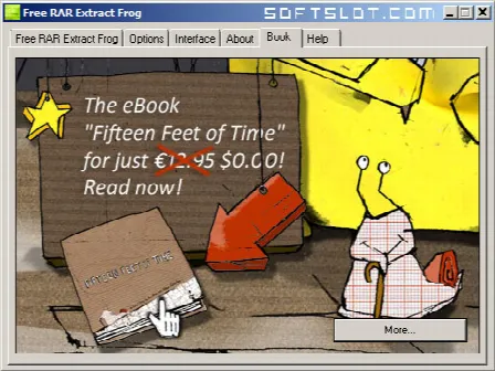 Скриншот №3 к программе Free RAR Extract Frog